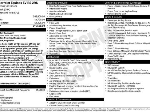 Used 2025 Chevrolet Equinox EV RS FWD image 3