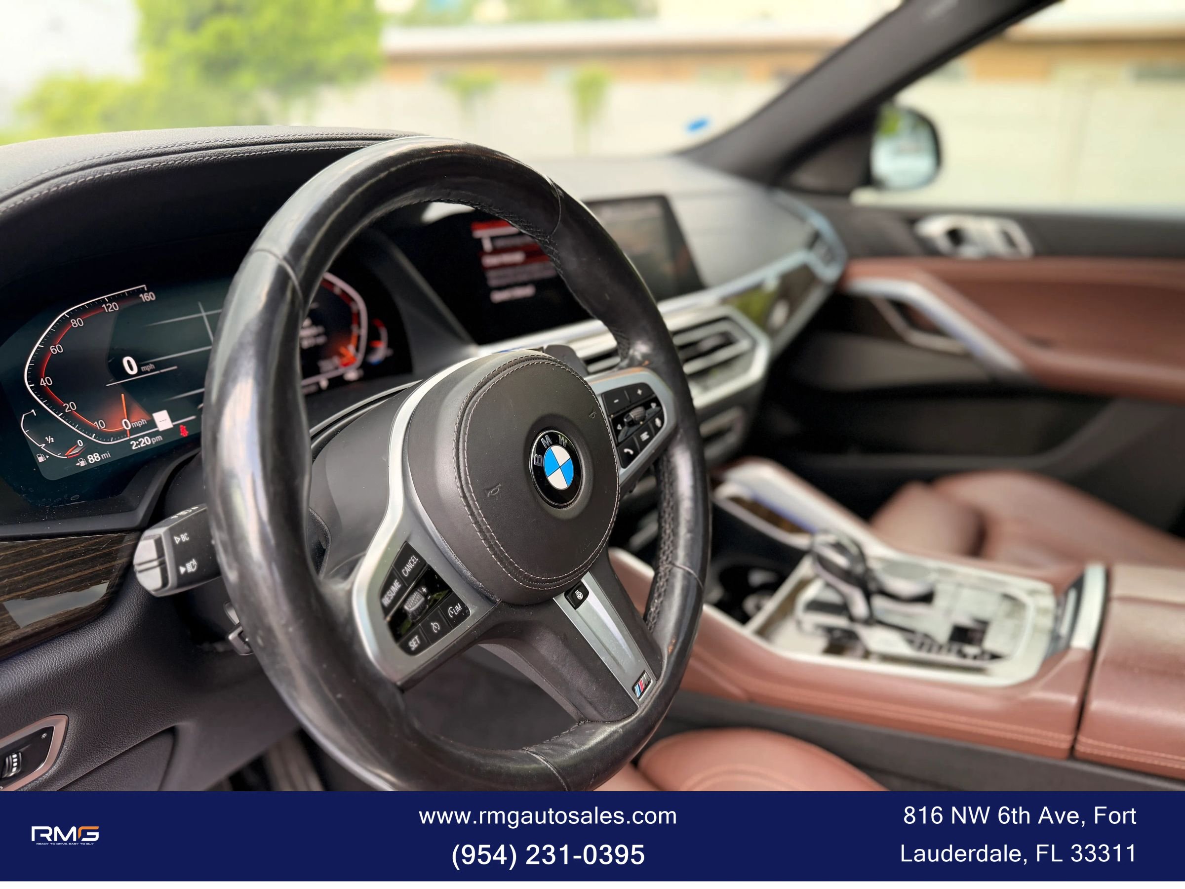 Used 2021 BMW X6 xDrive40i w/ M Sport Package AWD/4WD image 20