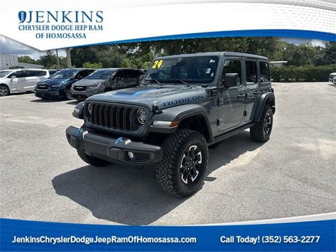 Used 2024 Jeep Wrangler Unlimited Rubicon 4xe image 1