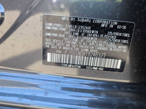 New 2026 Subaru Crosstrek 2.5i Limited AWD/4WD image 32