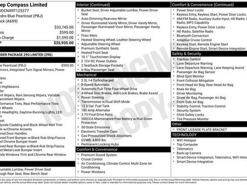 Used 2024 Jeep Compass Limited image 39