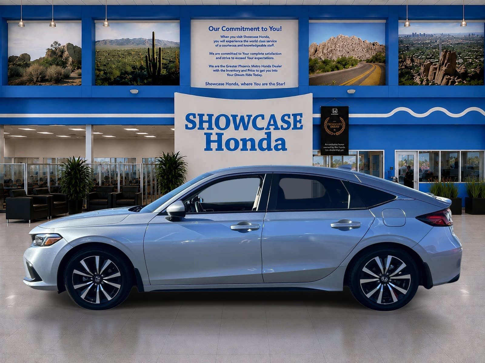 Certified 2024 Honda Civic EX-L image 4