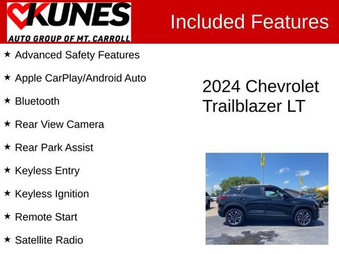 Used 2024 Chevrolet TrailBlazer LT w/ Driver Confidence Package image 3