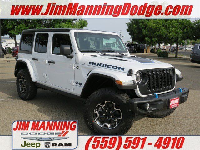 New 2023 Jeep Wrangler Unlimited Rubicon 4xe w/ Steel Bumper Group AWD/4WD image 1