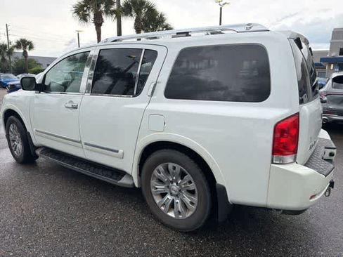 Used 2015 Nissan Armada Platinum w/ 2nd Row Captain Seat Package RWD image 5