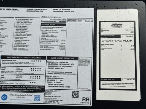 New 2026 GMC Yukon XL Denali w/ Sun & Power Step Package AWD/4WD image 41