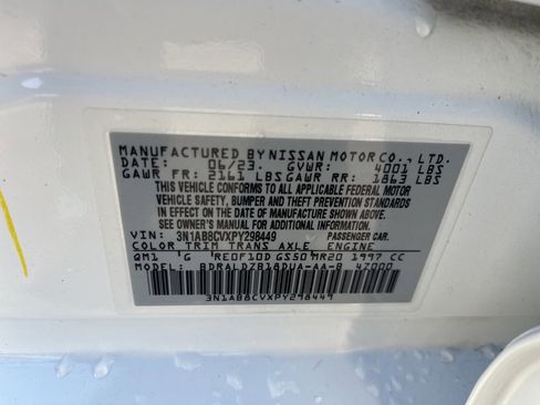 Certified 2023 Nissan Sentra SV image 30