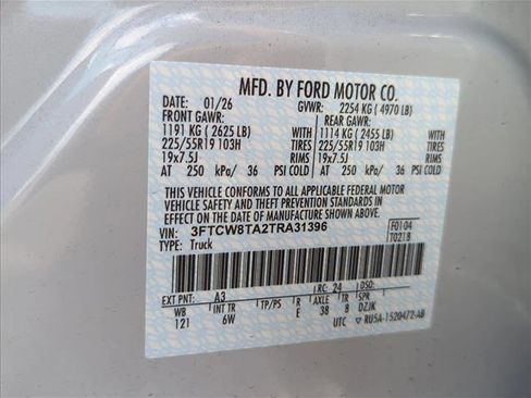 New 2026 Ford Maverick Lobo AWD/4WD image 19