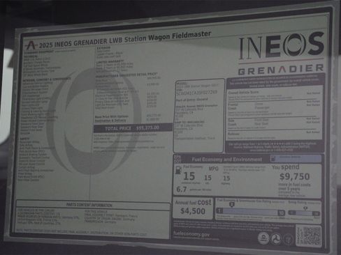 New 2025 INEOS Grenadier Fieldmaster Edition image 23