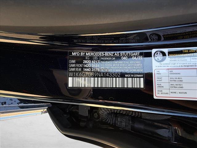 Used 2022 Mercedes-Benz S 580 4MATIC Sedan image 27