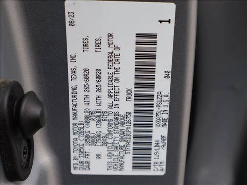 Used 2023 Toyota Tundra 1794 Edition AWD/4WD image 30