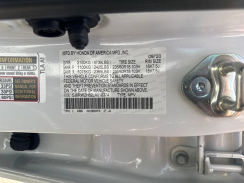 Used 2020 Honda CR-V EX-L image 20
