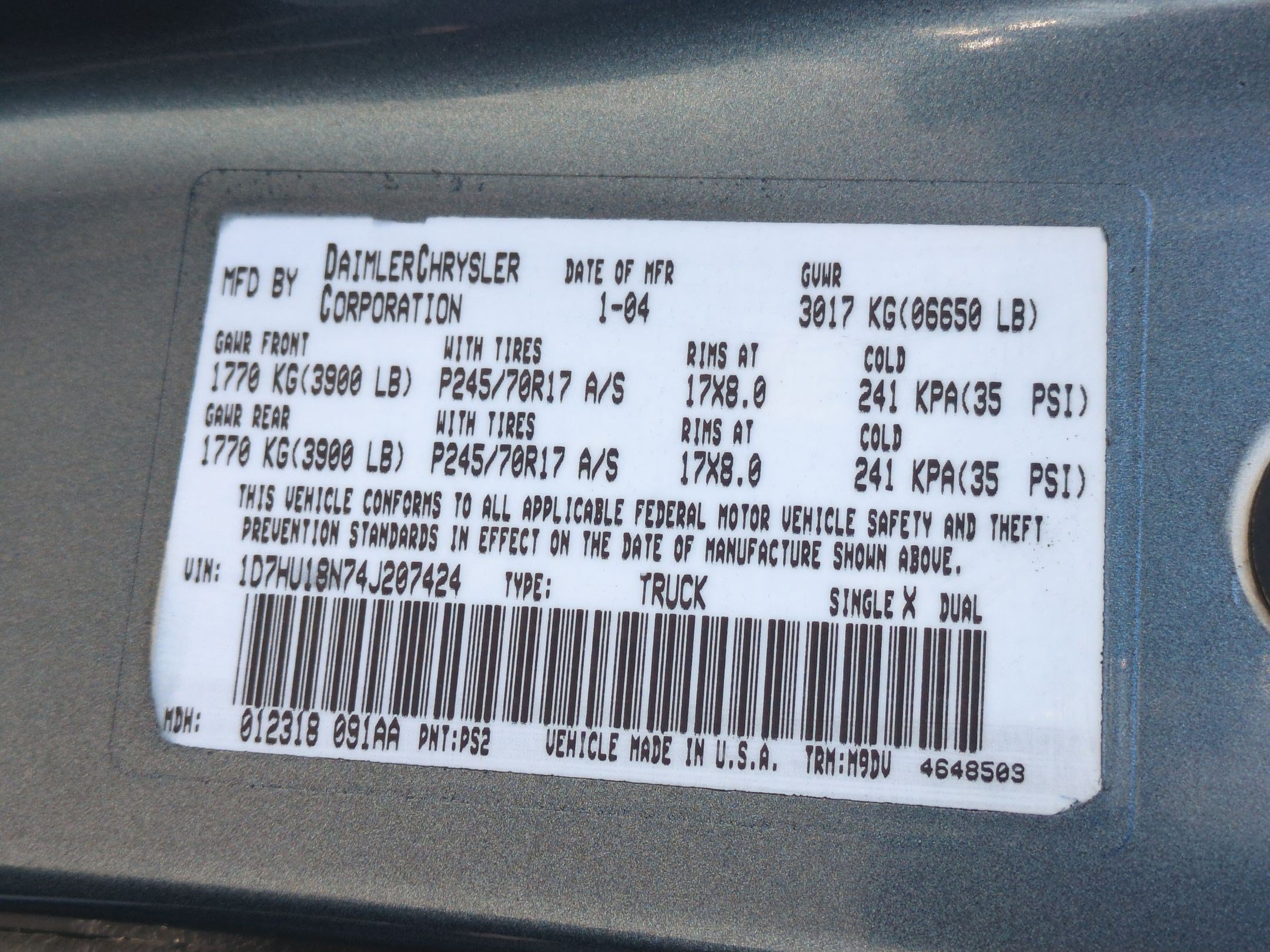 Used 2004 Dodge Ram 1500 Truck SLT AWD/4WD image 31