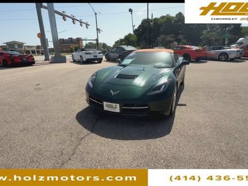 Certified 2014 Chevrolet Corvette Stingray Convertible w/ 3LT Preferred Equipment Group RWD image 3