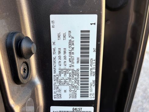 Certified 2025 Toyota Tundra SR5 w/ SX Package RWD image 29