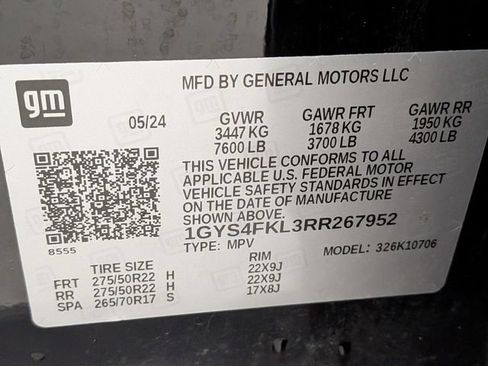Certified 2024 Cadillac Escalade Sport w/ Touring Package AWD/4WD image 31