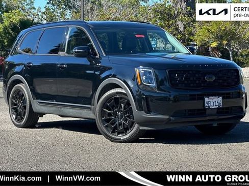 Certified 2021 Kia Telluride EX w/ EX Premium Package AWD/4WD image 1