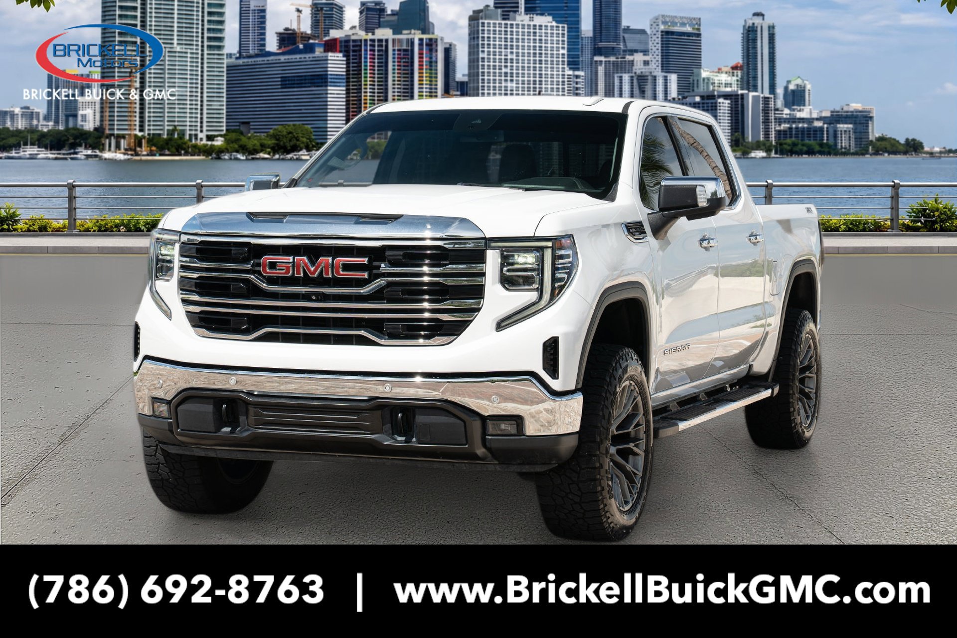 Used 2022 GMC Sierra 1500 SLT w/ SLT Premium Plus Package AWD/4WD image 2