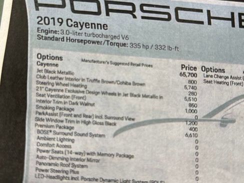 Used 2019 Porsche Cayenne AWD/4WD image 53
