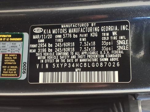 Used 2020 Kia Telluride EX w/ Towing Package image 25