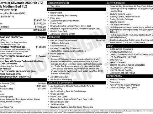 Used 2023 Chevrolet Silverado 2500 LTZ AWD/4WD image 6