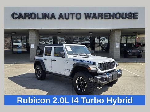 Used 2025 Jeep Wrangler Unlimited Rubicon 4xe w/ Safety Group AWD/4WD image 1