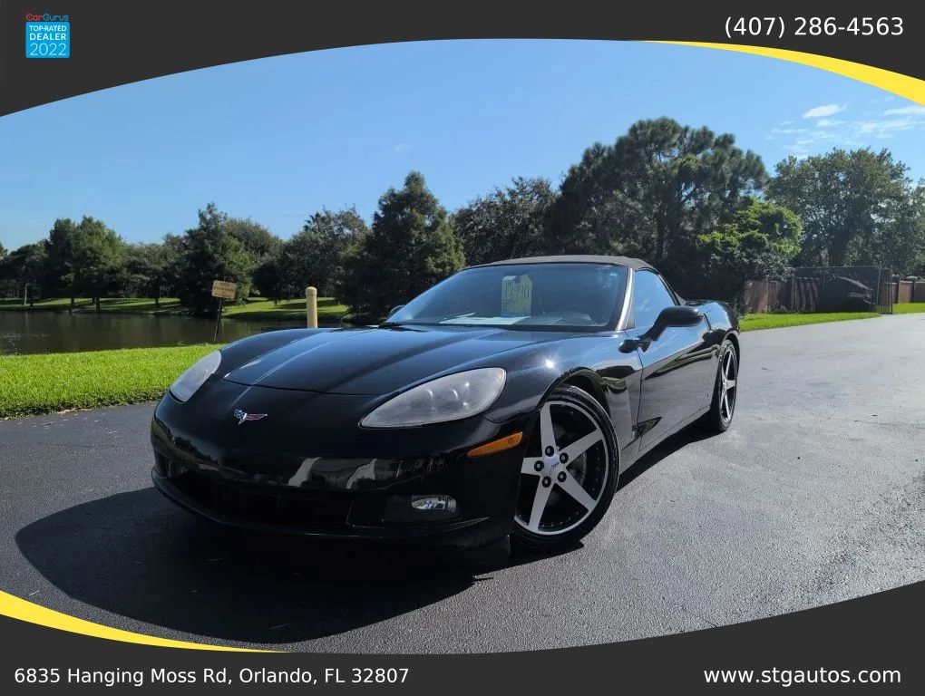 Used 2007 Chevrolet Corvette Convertible RWD image 1