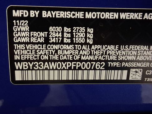 Certified 2023 BMW i4 M50 w/ M Carbon Exterior Package AWD/4WD image 21