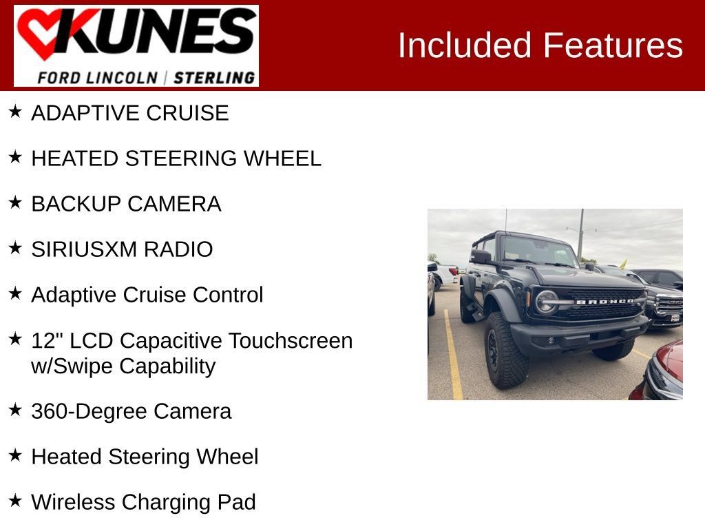 Used 2022 Ford Bronco Wildtrak AWD/4WD image 2