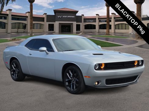 Used 2023 Dodge Challenger SXT w/ Blacktop Package RWD image 2