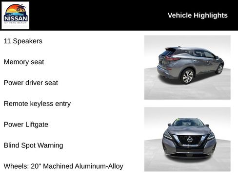 Used 2021 Nissan Murano SL FWD image 19