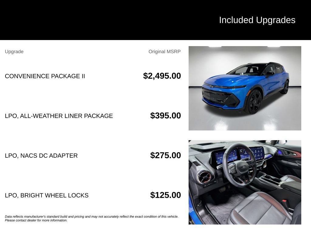 Used 2026 Chevrolet Equinox EV RS w/ Convenience Package II FWD image 7