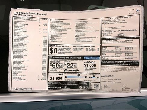 New 2026 BMW X5 xDrive50e w/ Climate Comfort Package image 12