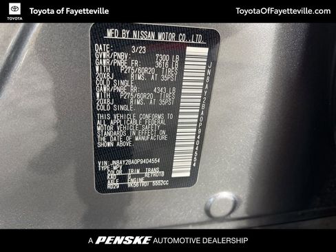 Used 2023 Nissan Armada SL w/ Captain's Chairs Package image 40