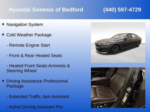 Used 2020 BMW 750i xDrive AWD/4WD image 7