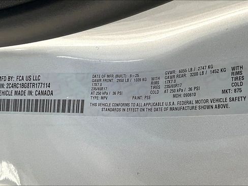New 2026 Chrysler Pacifica Select FWD image 24