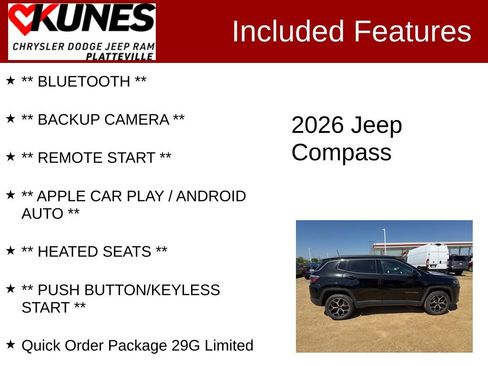 Used 2026 Jeep Compass Limited AWD/4WD image 2