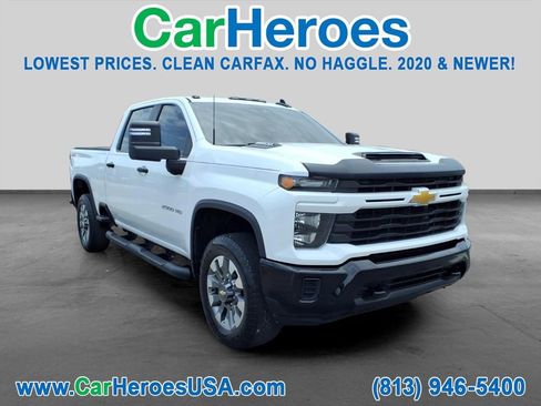 Used 2024 Chevrolet Silverado 2500 Custom w/ Custom Value Package AWD/4WD image 1