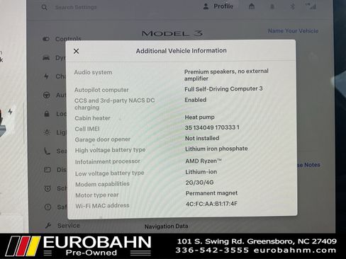 Used 2023 Tesla Model 3 Standard Range image 14