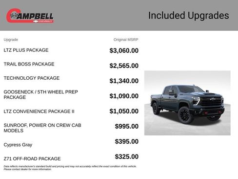 New 2026 Chevrolet Silverado 3500 LTZ w/ LTZ Plus Package AWD/4WD image 5