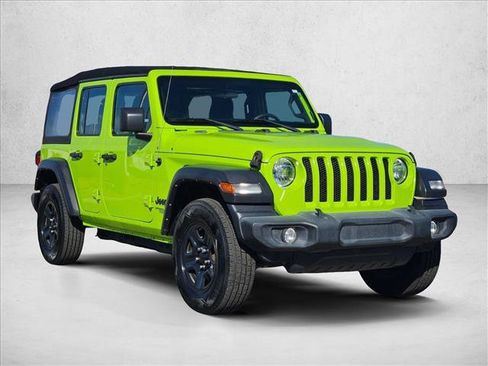 Used 2021 Jeep Wrangler Unlimited Sport AWD/4WD image 3