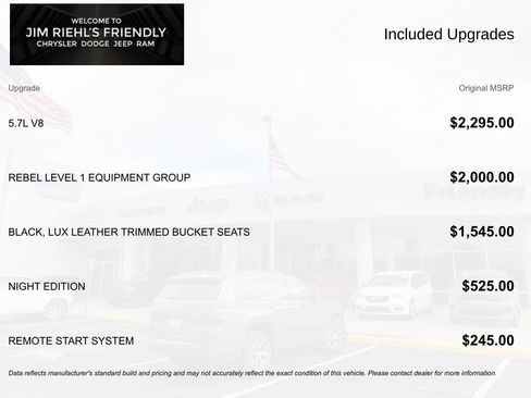 Used 2021 RAM 1500 Rebel w/ Rebel Level 1 Equipment Group image 2