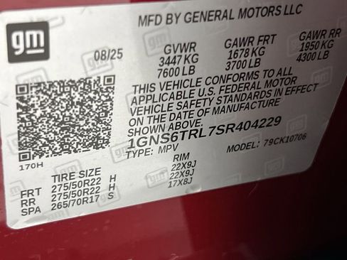 New 2025 Chevrolet Tahoe High Country image 32