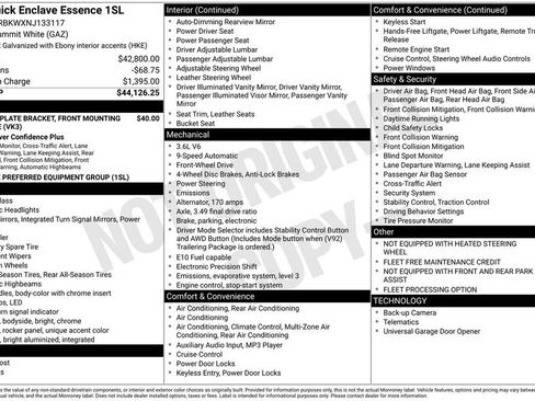Used 2022 Buick Enclave Essence FWD image 35