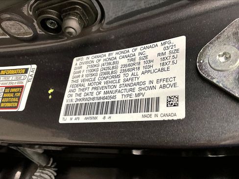 Used 2021 Honda CR-V EX-L image 39