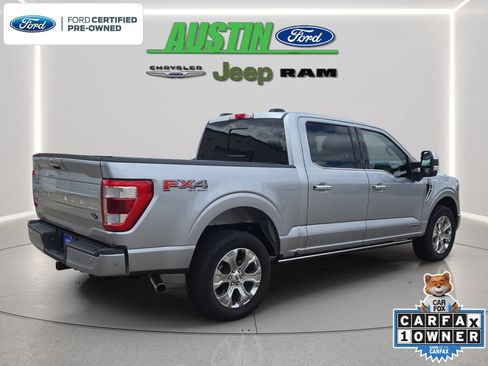 Certified 2022 Ford F150 Platinum w/ Equipment Group 701A High AWD/4WD image 5
