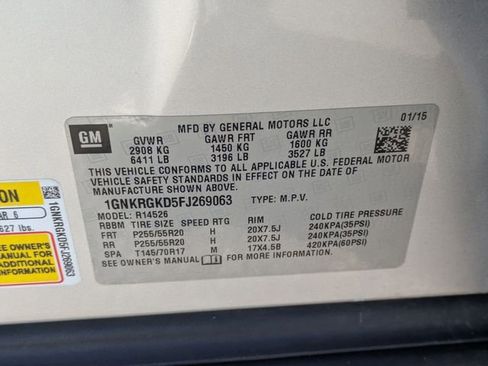 Used 2015 Chevrolet Traverse LT w/ Style and Technology Package FWD image 37