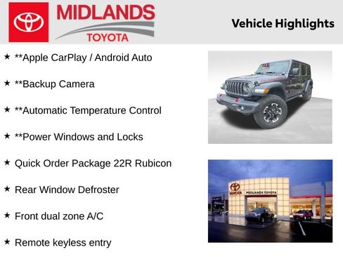 Used 2025 Jeep Wrangler Unlimited Rubicon image 2