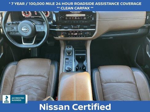 Certified 2022 Nissan Pathfinder Platinum w/ Cargo Package image 2
