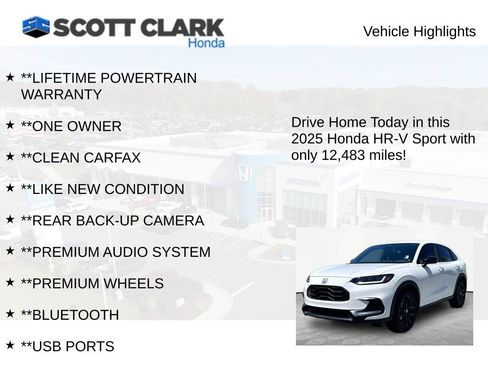 Used 2025 Honda HR-V Sport image 11